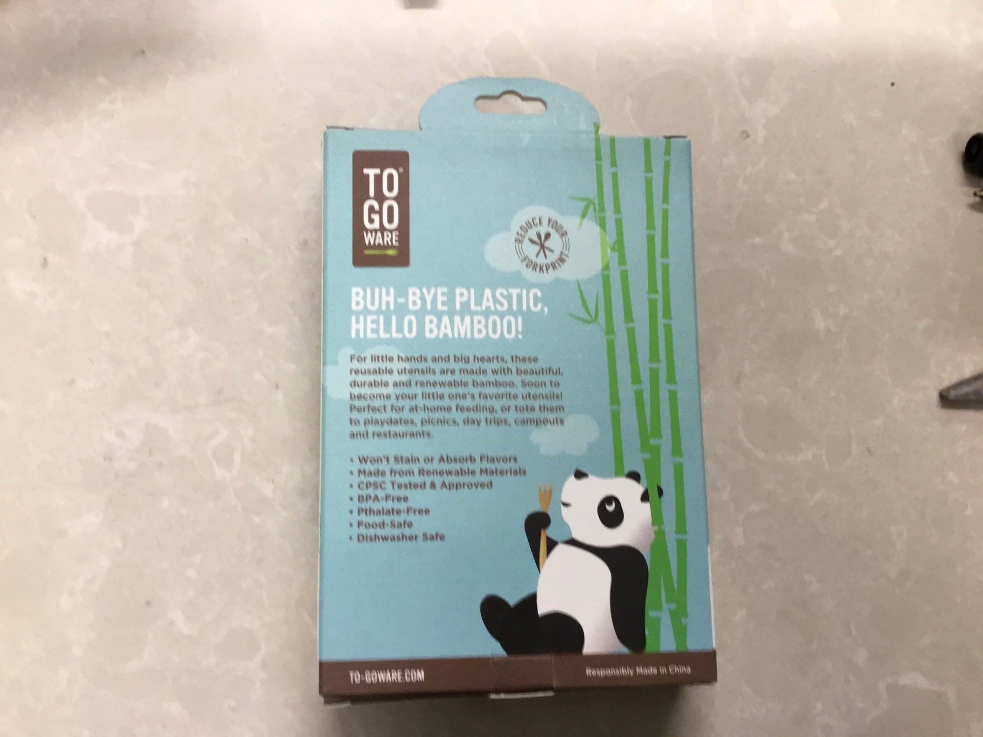 To-Go Ware Bamboo Utensil Kit Set of 6