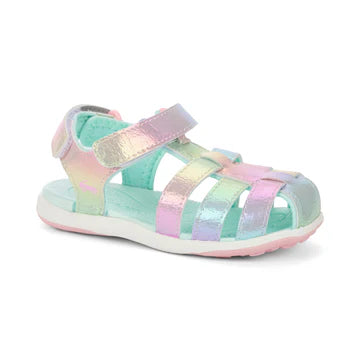 See Kai Run Paley II Water Sandal - Silver Rainbow