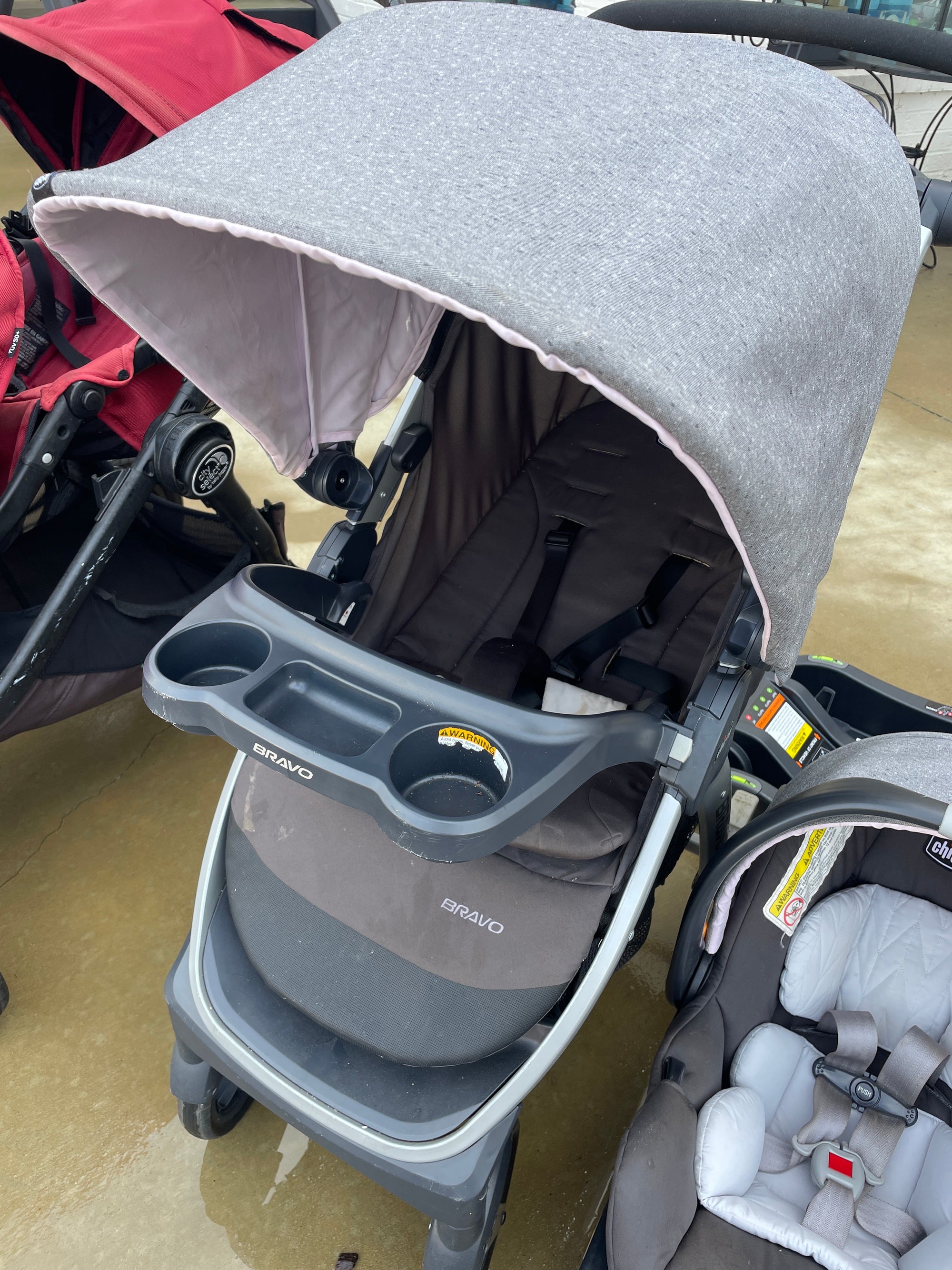 Chicco Bravo Quick-Fold Stroller - Anthracite