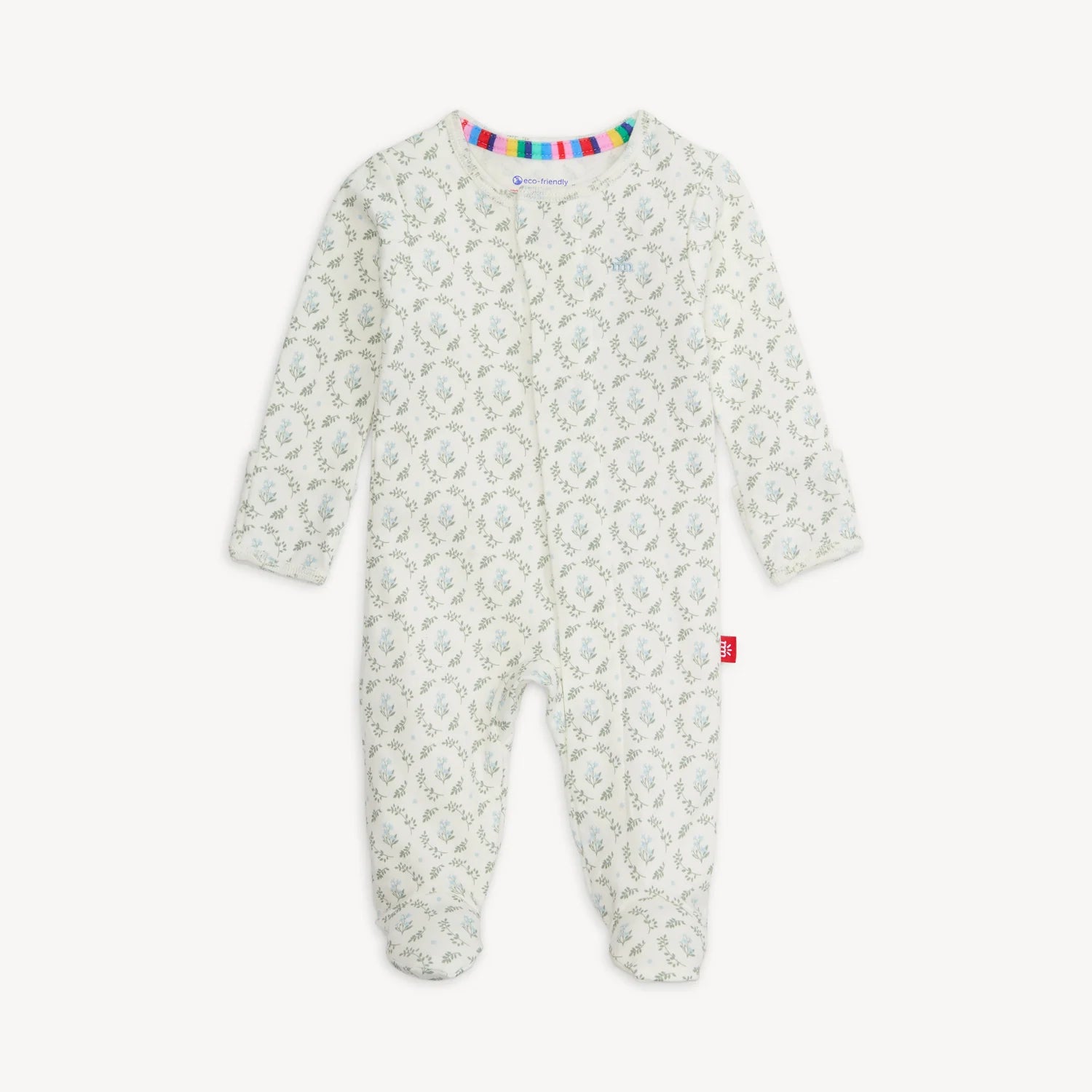 Magnetic Me organic cotton footie - Eloise