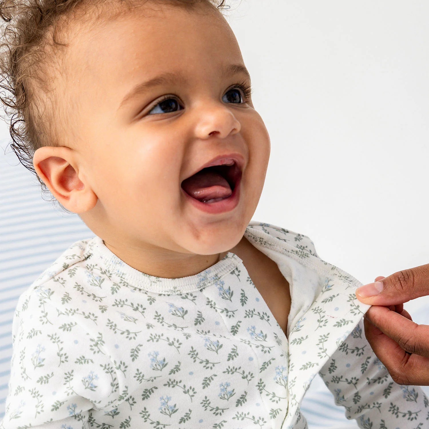 Magnetic Me organic cotton footie - Eloise