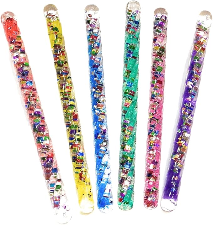 Spiral Glitter Wand