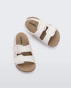 Mini Melissa Cozy Sandal BB - Brown/White