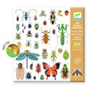 Djeco Metallic Microcosmos Sticker Sheets