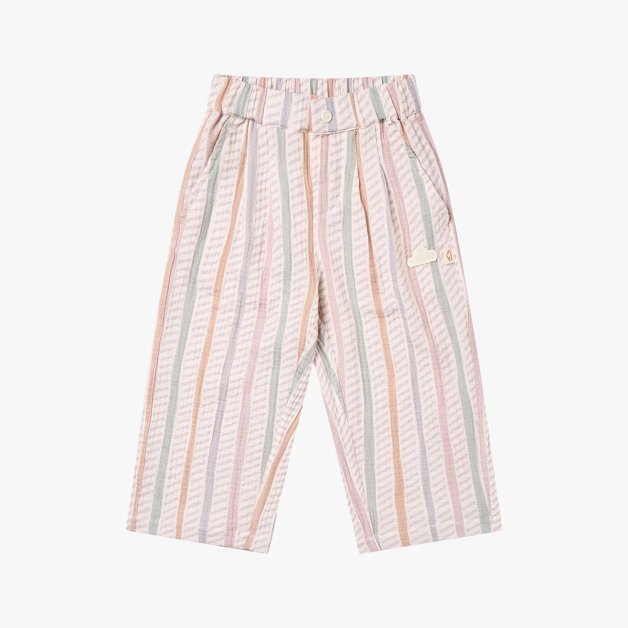 Petite Revery Pants - Caramel Stripes