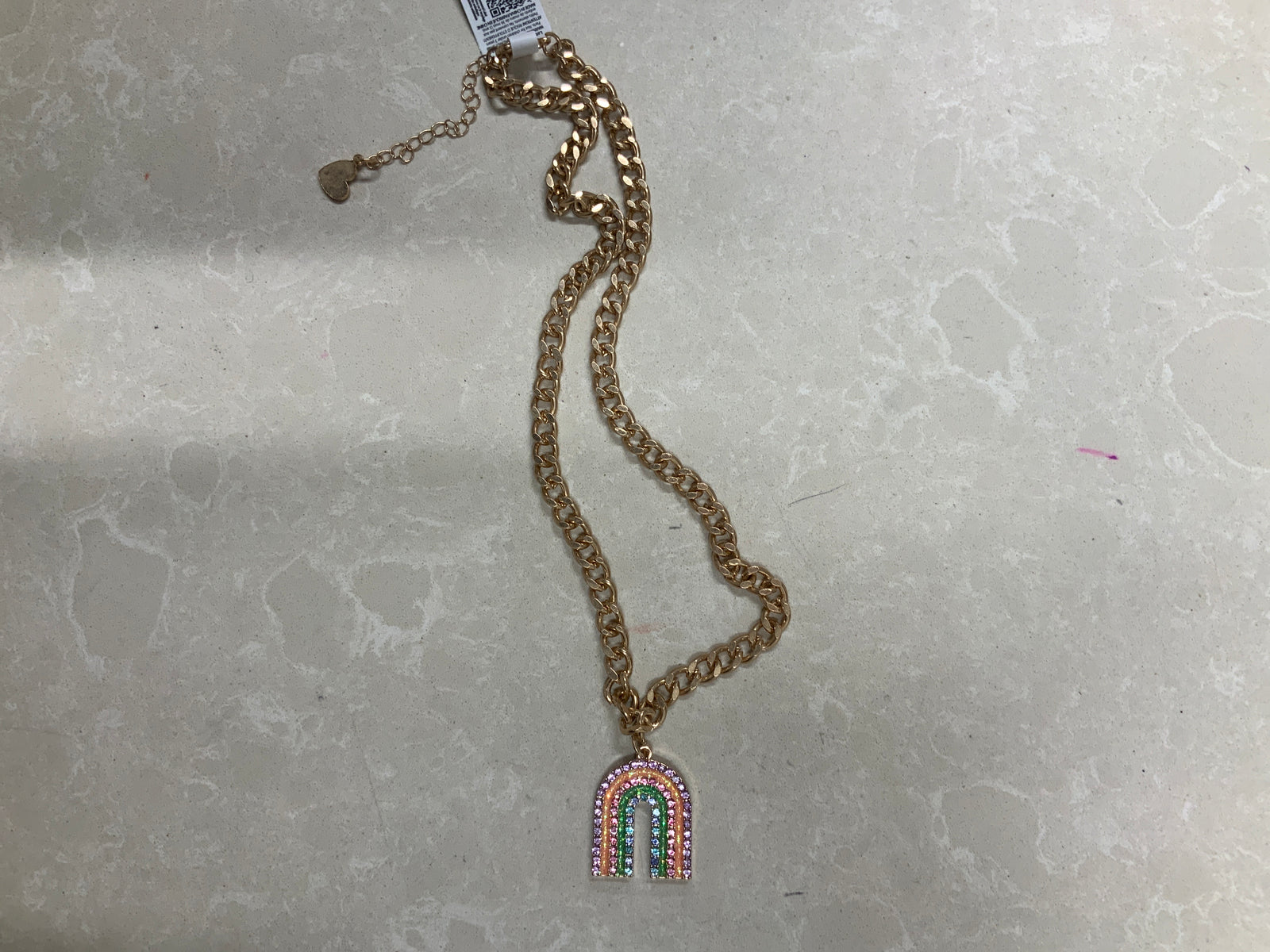 Somewhere over the rainbow necklace
