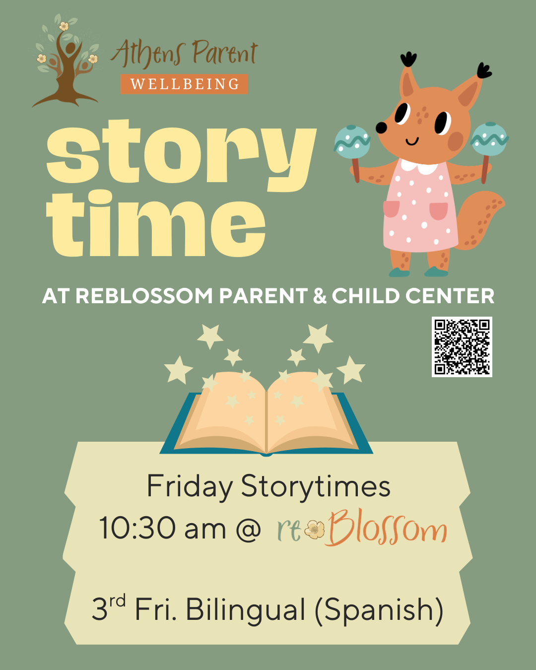 Friday Storytimes &amp; Bilingual Storytime