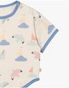 Petite Revery French Terry Short Sleeve Shirt - Summer Sailing