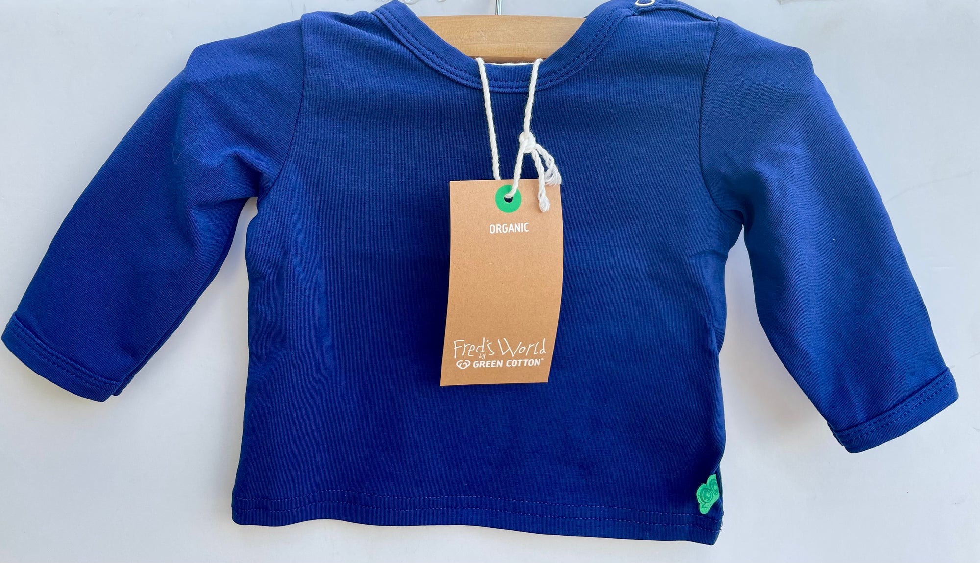 Fred's World Organic Cotton Alfa Long-Sleeve T-shirt Baby - Deep Blue