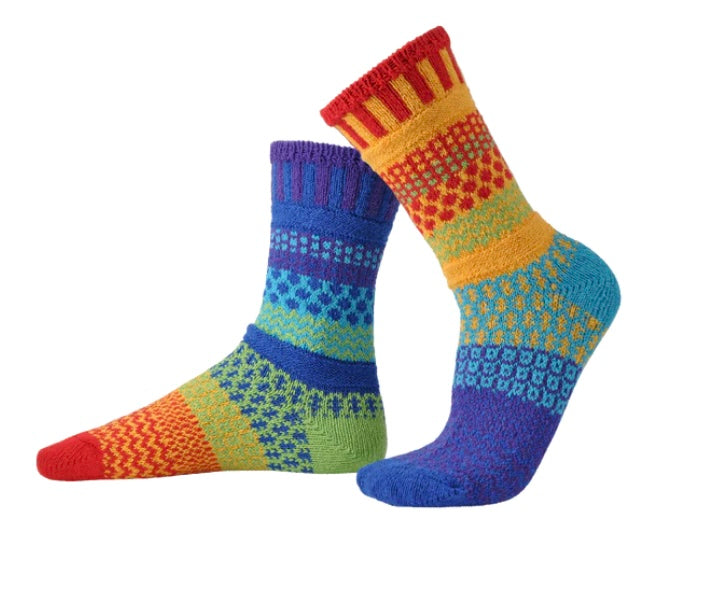 Solmate Crew Socks  - Rainbow