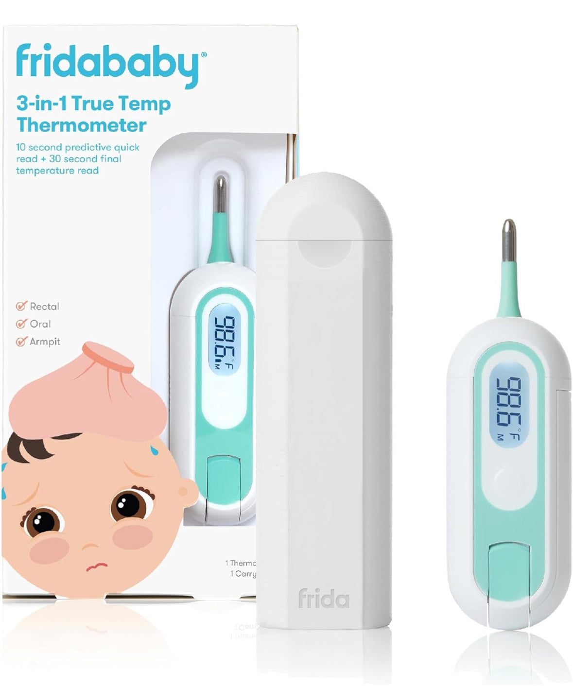 Frida Baby 3-in-1 True Temperature Digital Thermometer