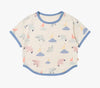 Petite Revery French Terry Short Sleeve Shirt - Summer Sailing