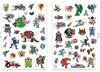 DJECO Temporary Tattoos - Heroes vs Villains