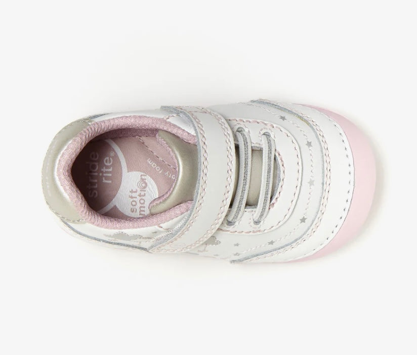 Stride Rite Soft Motion Adalyn - White/Silver