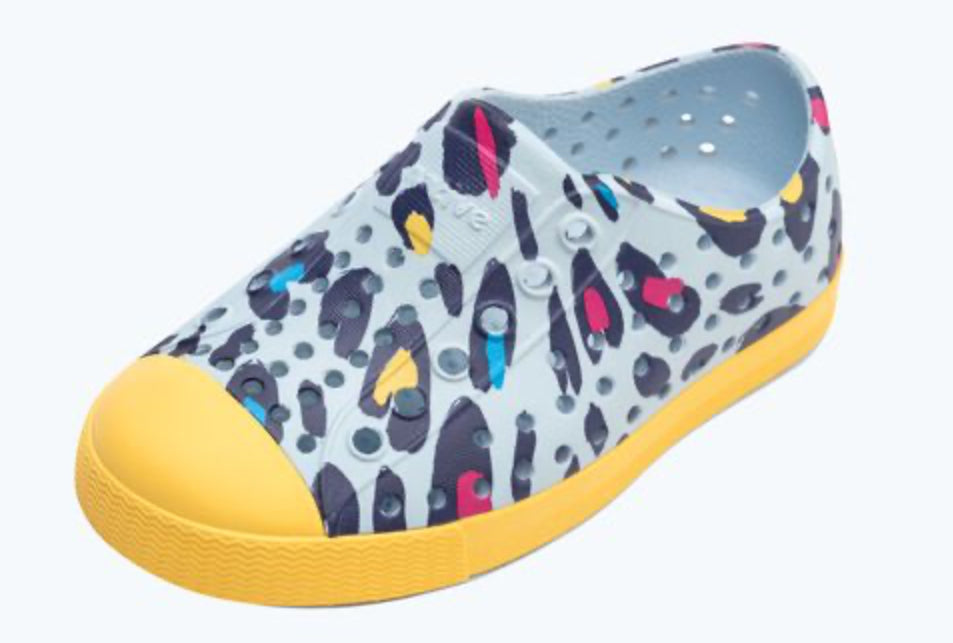 Native Jefferson Print - Air Blue/ Pineapple Yellow/ Animal Print