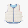 Petite Revery Quilted Sea Vest - Jet Stream