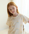 Petite Revery Quick Dry Cooling Cotton Short Sleeve Tee - Hello Sunshine!