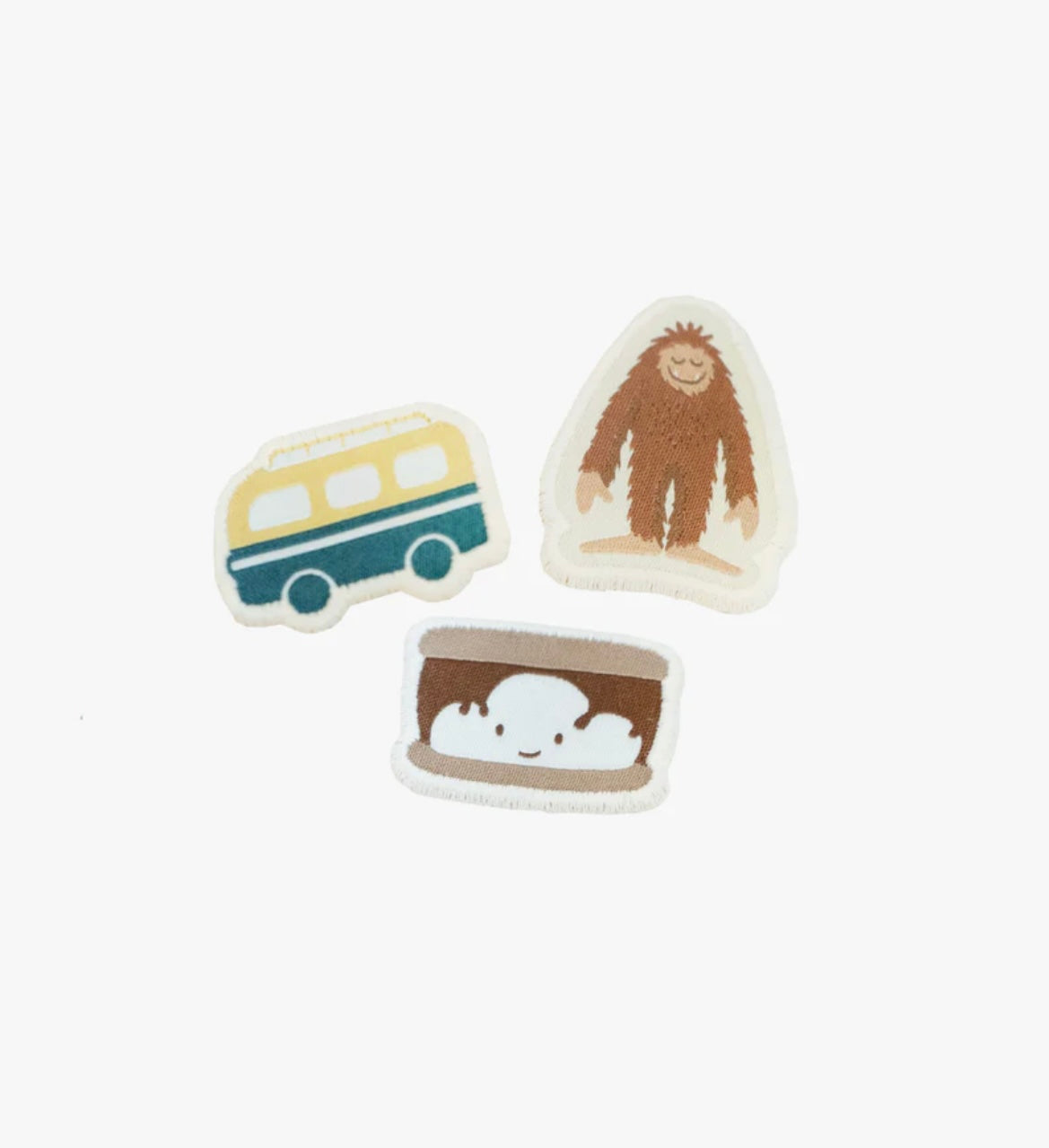 Petite Revery Cotton Denim Bumbag - Camp Revery Velcro Patches