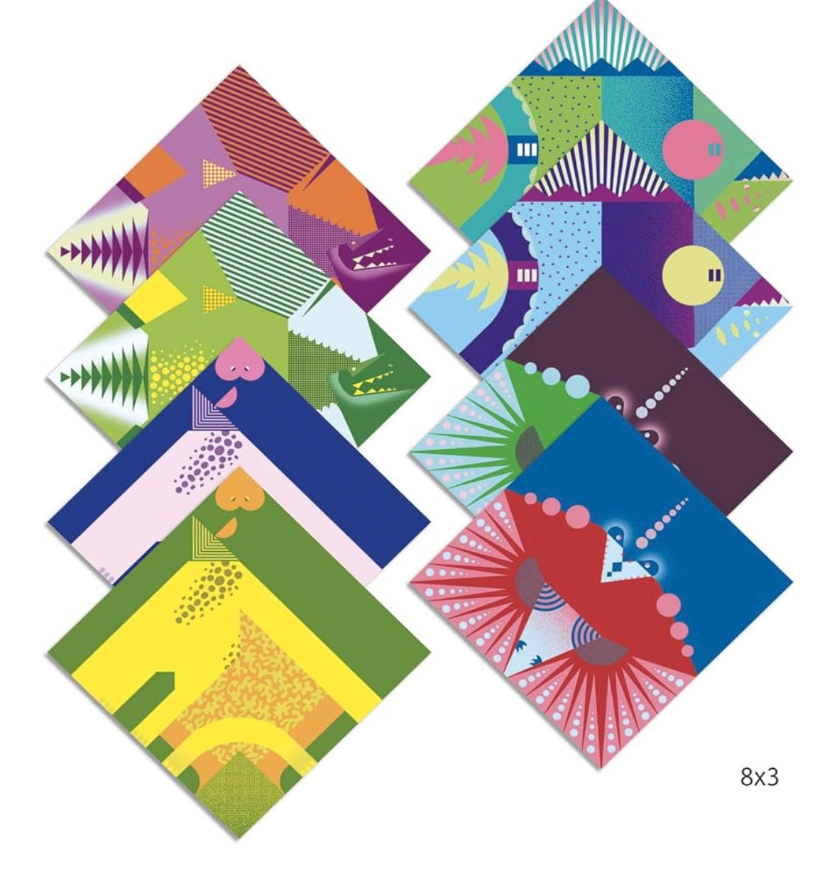 Djeco Origami Level 2 - Dinosaurs