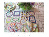 The Coloring Table Colorable Fabric Tablecloth - Frame Fun Design