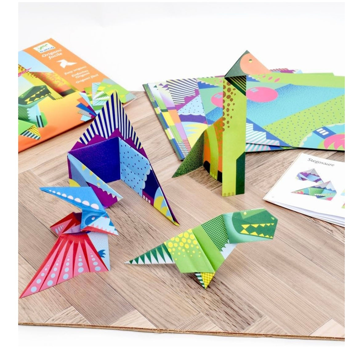 Djeco Origami Level 2 - Dinosaurs