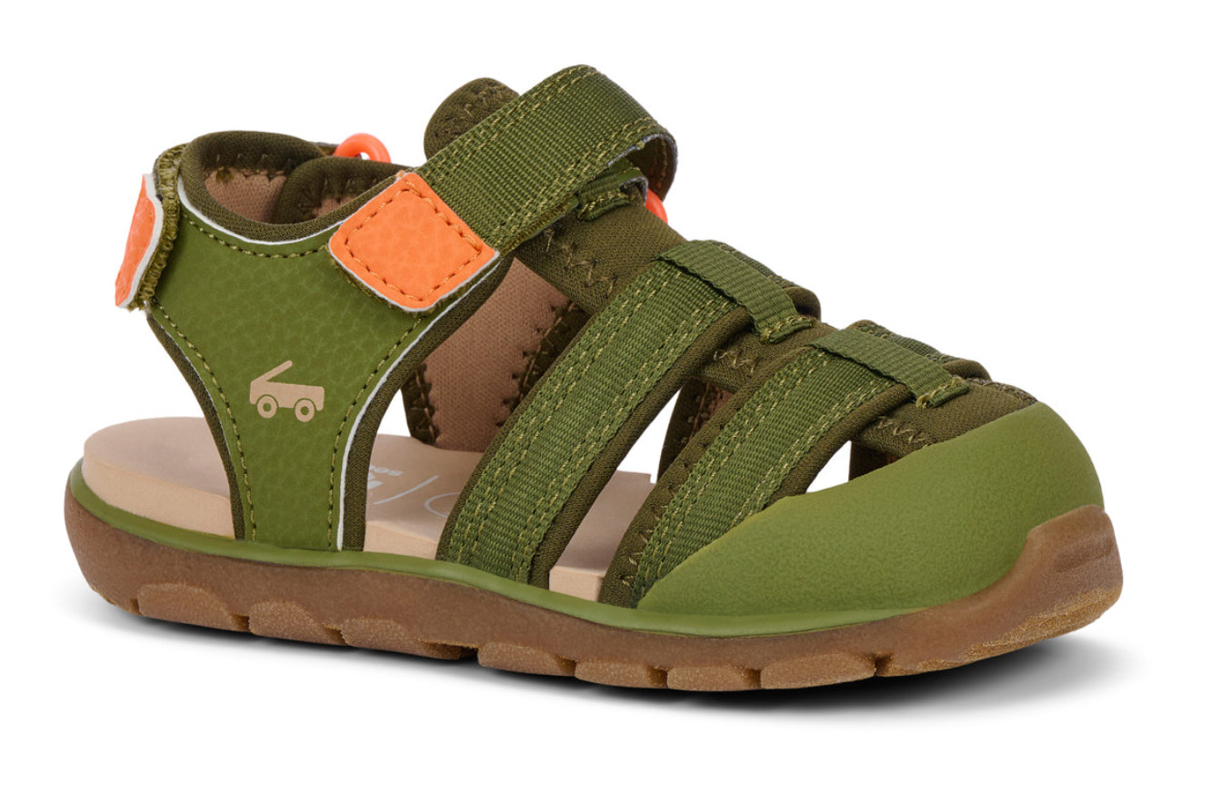 See Kai Run Wilder II Sandal - Olive Green