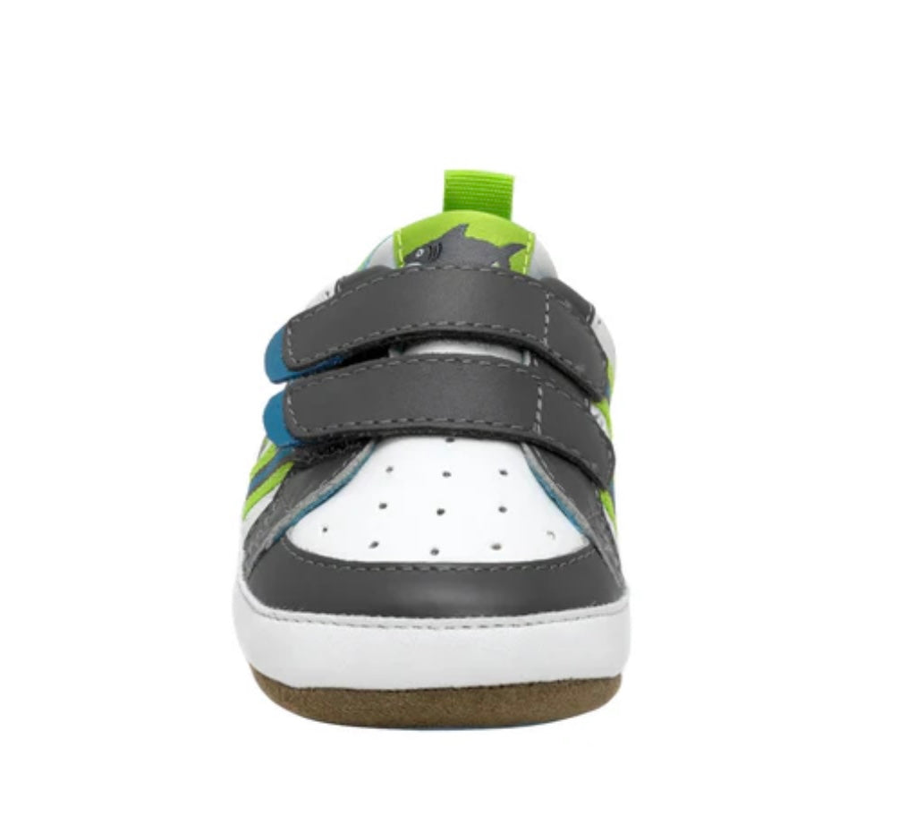 Robeez First Kicks Brooks Charcoal Shoe