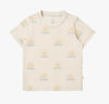 Petite Revery Quick Dry Cooling Cotton Short Sleeve Tee - Hello Sunshine!