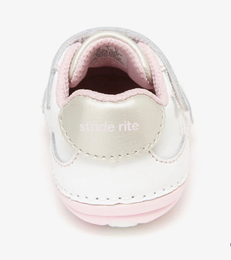 Stride Rite Soft Motion Adalyn - White/Silver