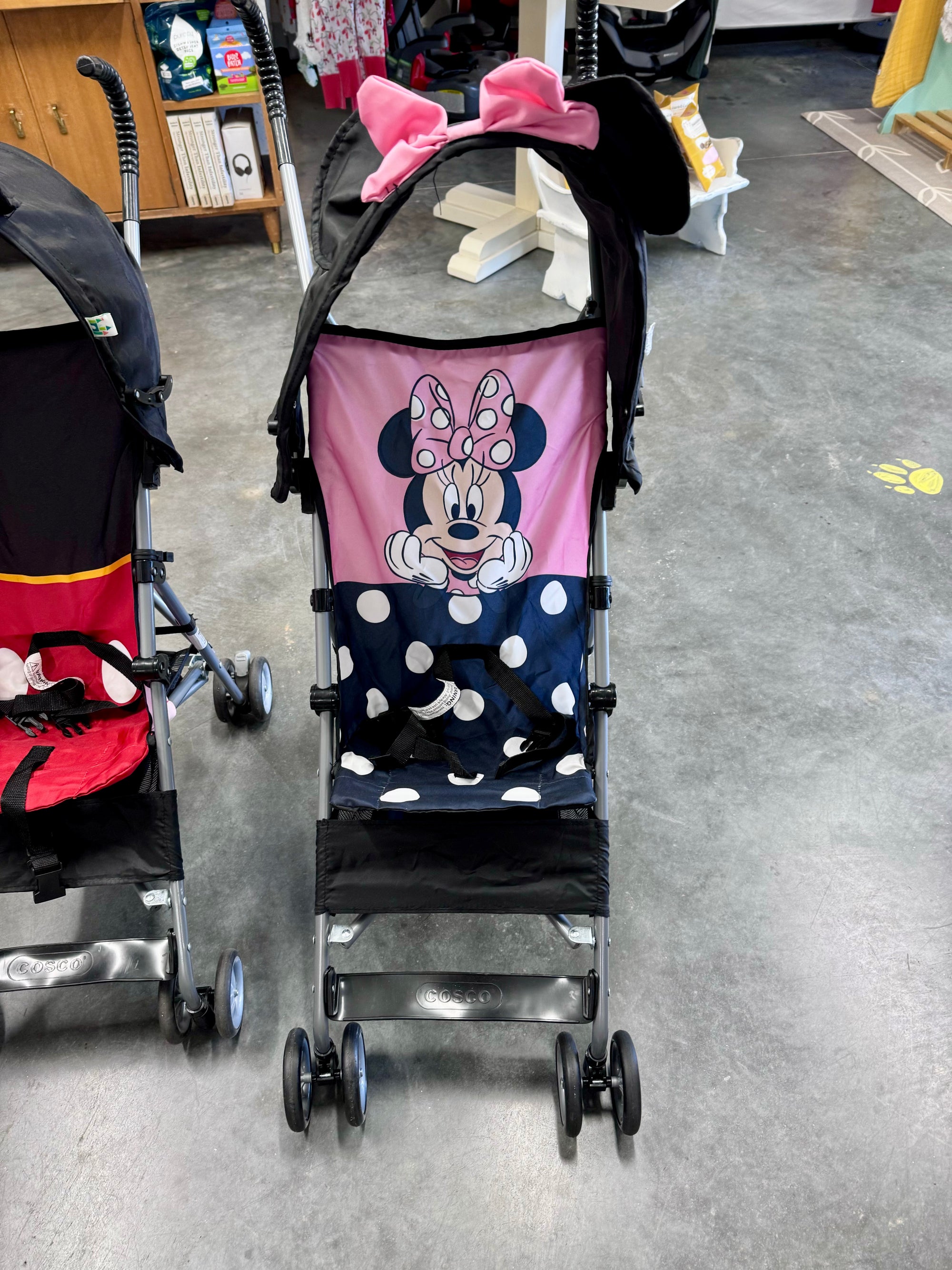 Resale Costco Umbrella Stroller Minnie Mouse Athens Parent Wellbeing ReBlossom Parent Child Shop