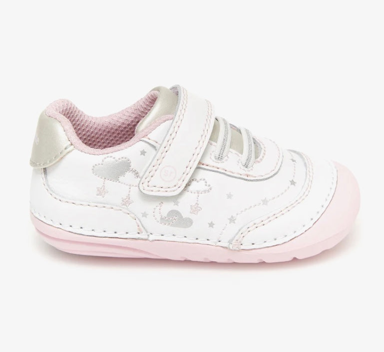Stride Rite Soft Motion Adalyn - White/Silver