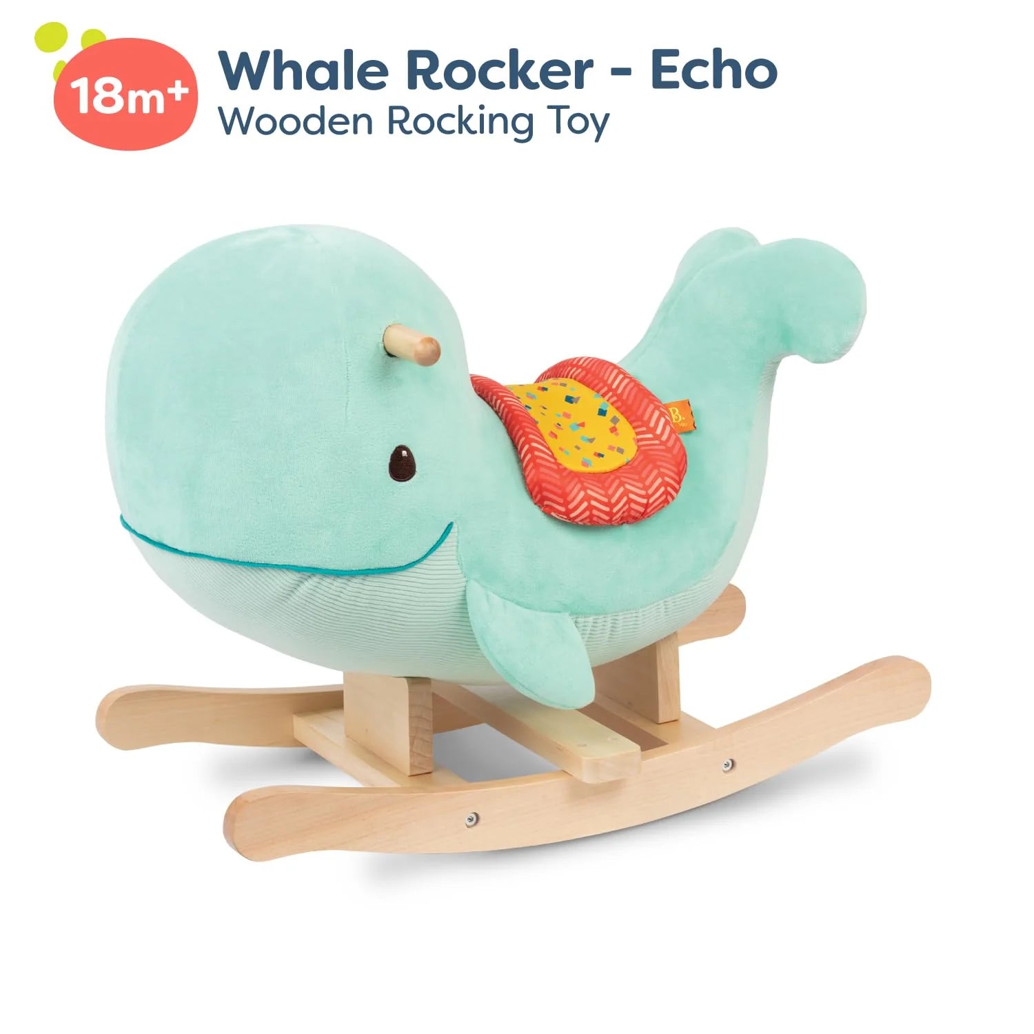 Resale B. Toys Wooden Whale Rocker **LOCAL PICK UP ONLY**