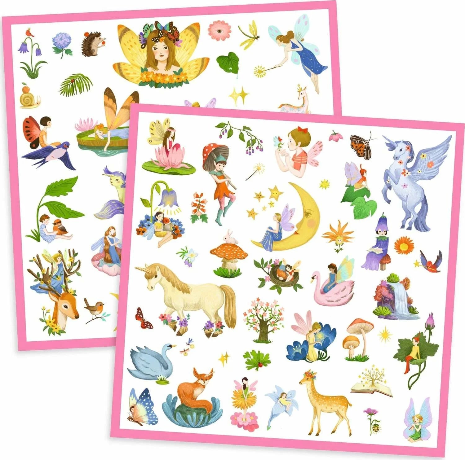Djeco Fantasy Sticker Sheets