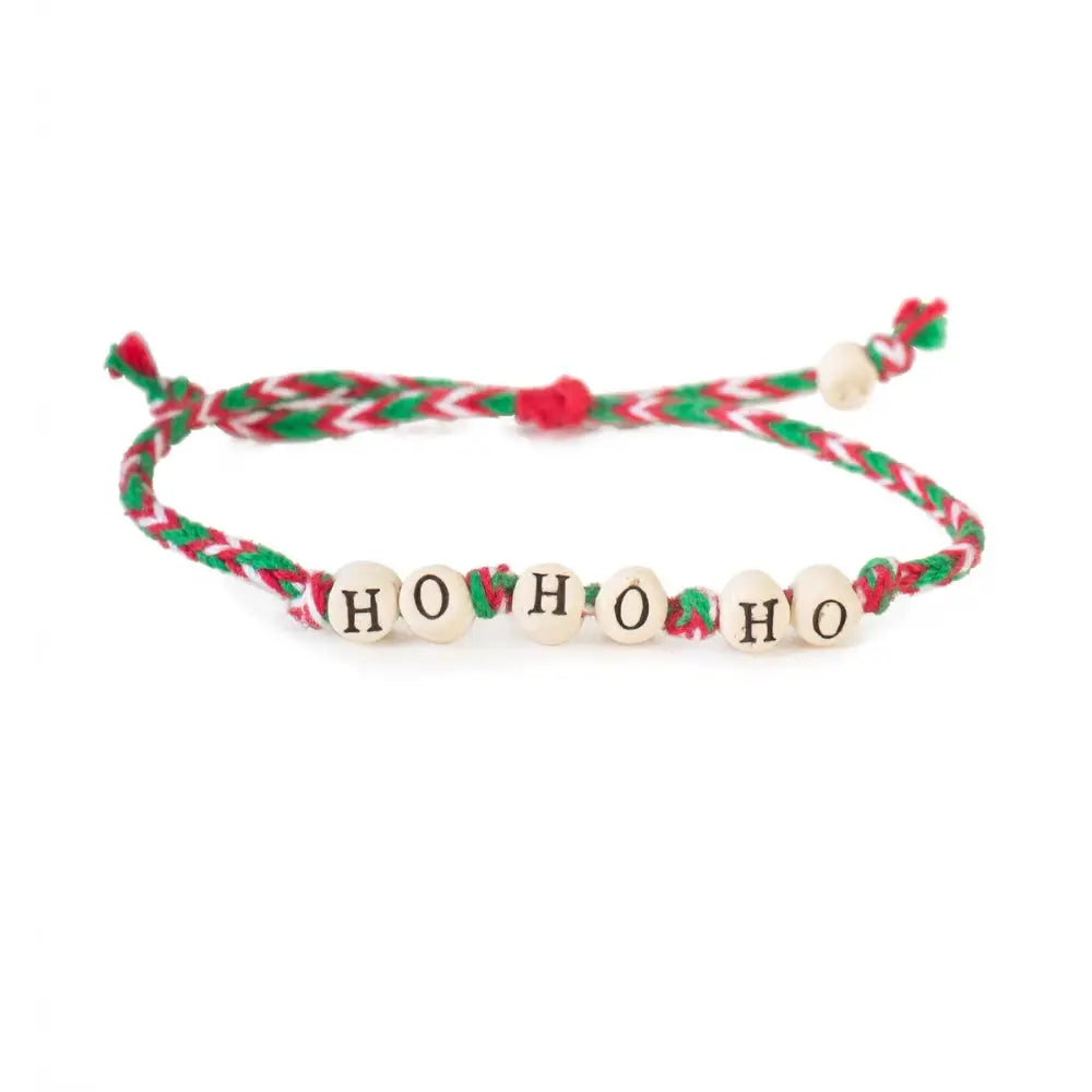 Mud Love: Ho Ho Ho Bitty Beads Bracelet