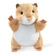 Folkmanis Puppets - Mini Hamster Finger Puppet