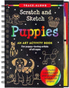 Scratch &amp; Sketch Art Activity Books - Puppies