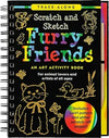 Scratch &amp; Sketch Art Activity Books - Furry Friends