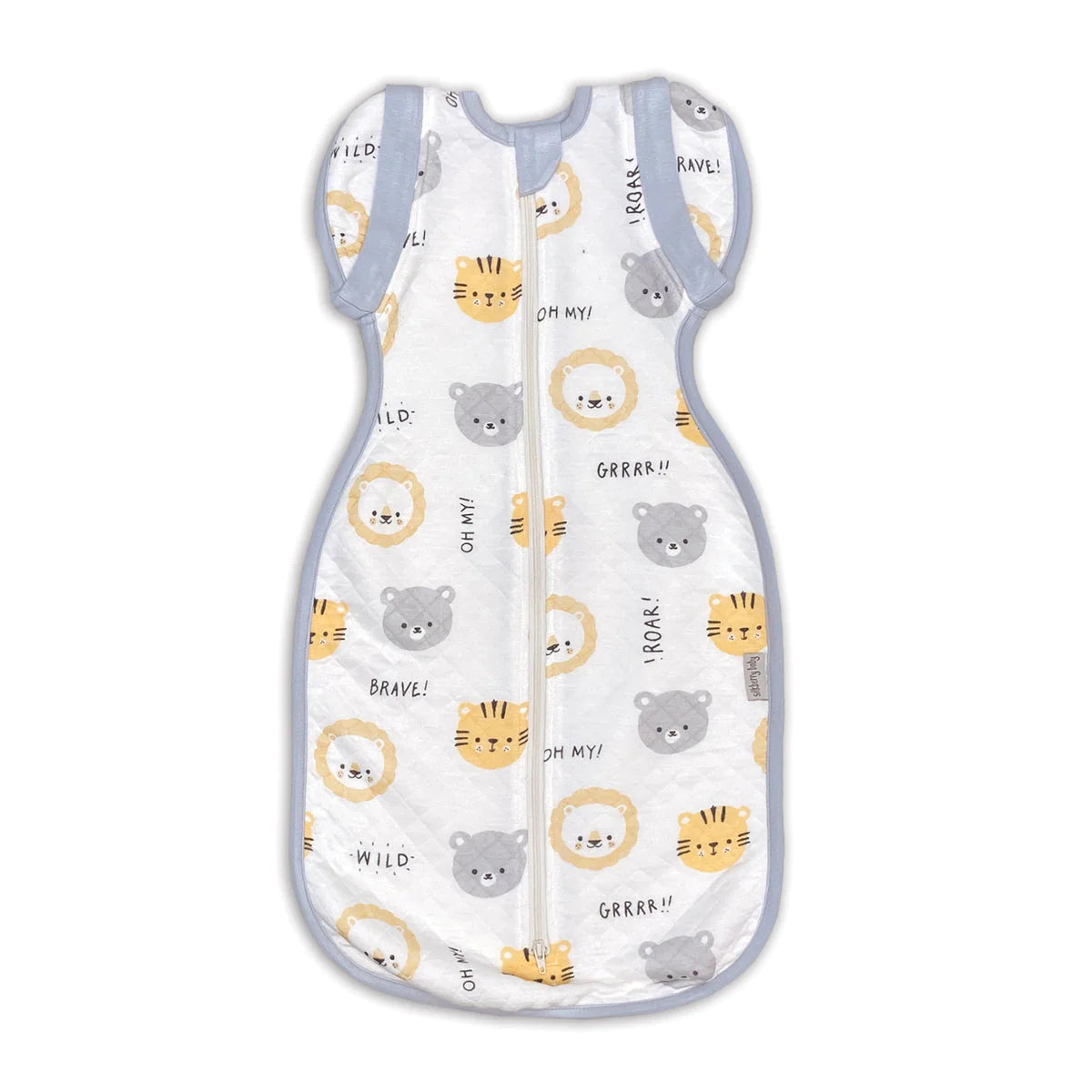 Silkberry Bamboo Newborn Cocoon Sack Lions, Tigers, & Bears