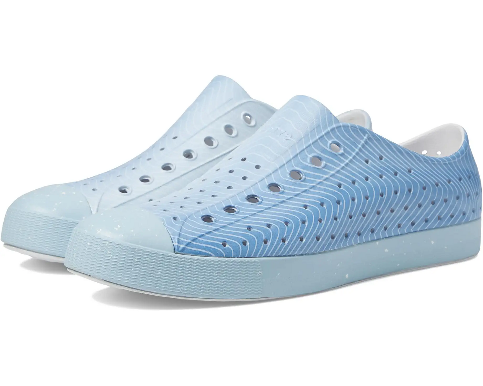 Native Jefferson Bloom - Shell White, Air Blue, New Shibori