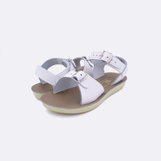 Salt Water Surfer Hook and Loop in White, 1703V