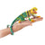 Folkmanis Puppets - Mini Collared Lizard Finger Puppe