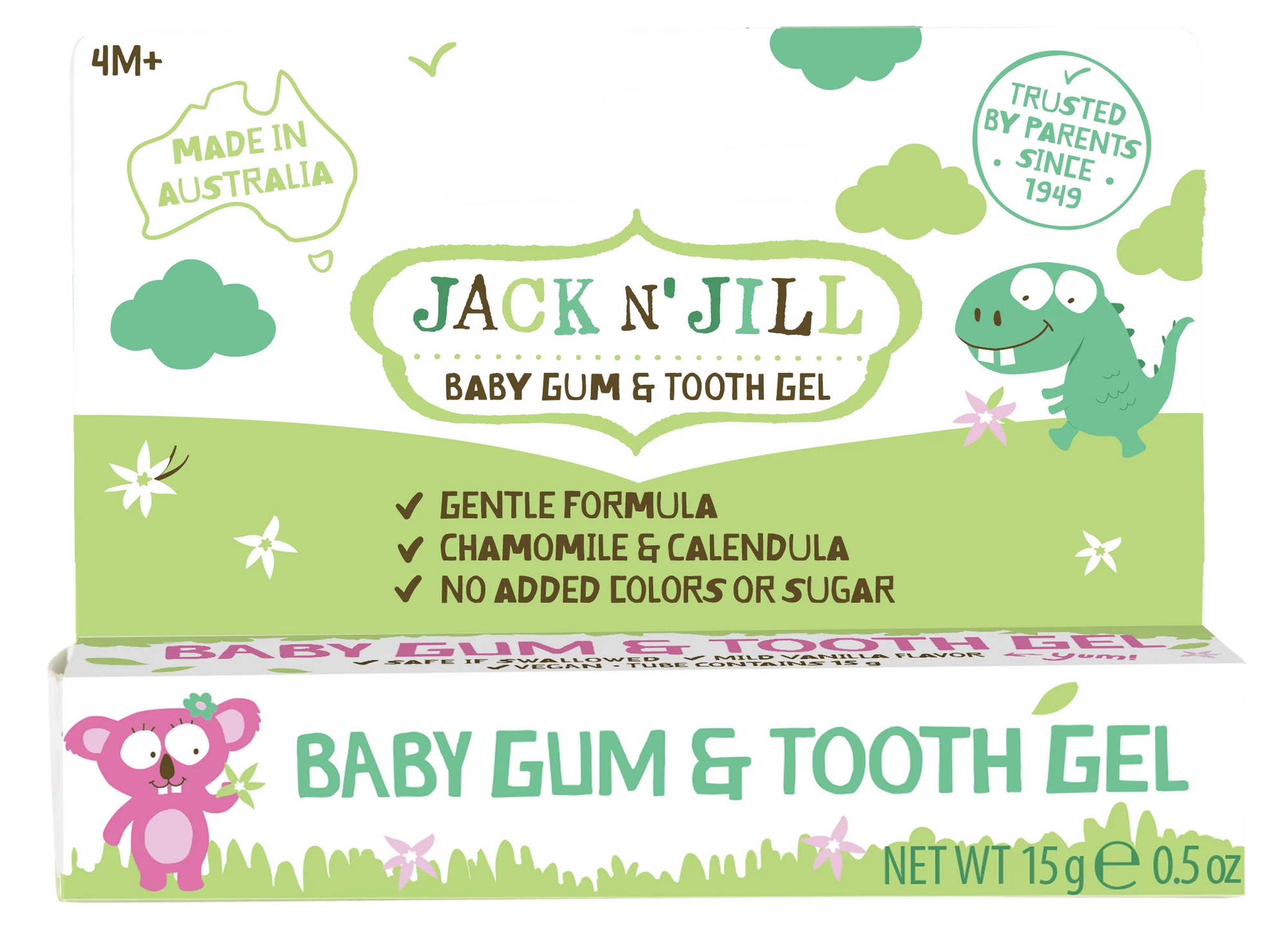 Jack N' Jill Natural Baby Gum and Tooth Gel