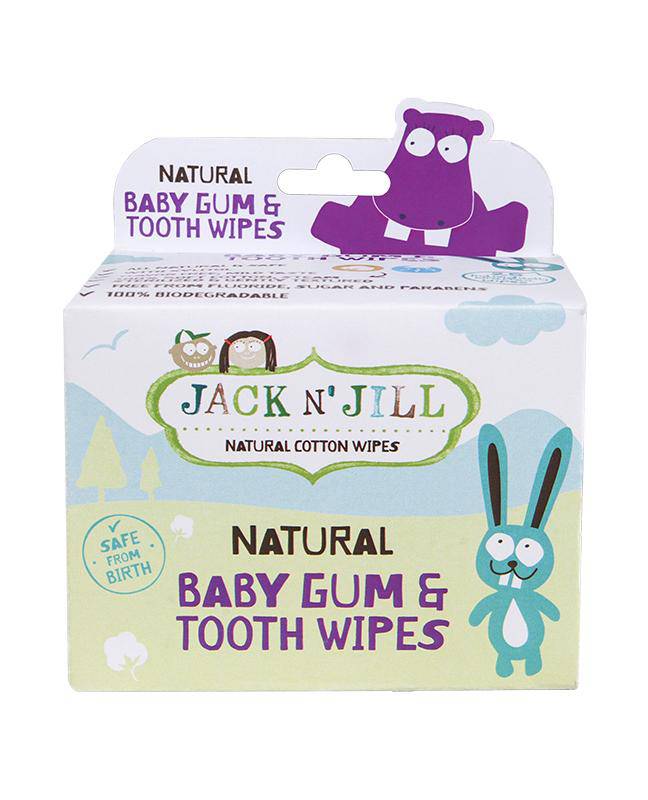 Jack N' Jill Natural Baby Gum and Tooth Wipes