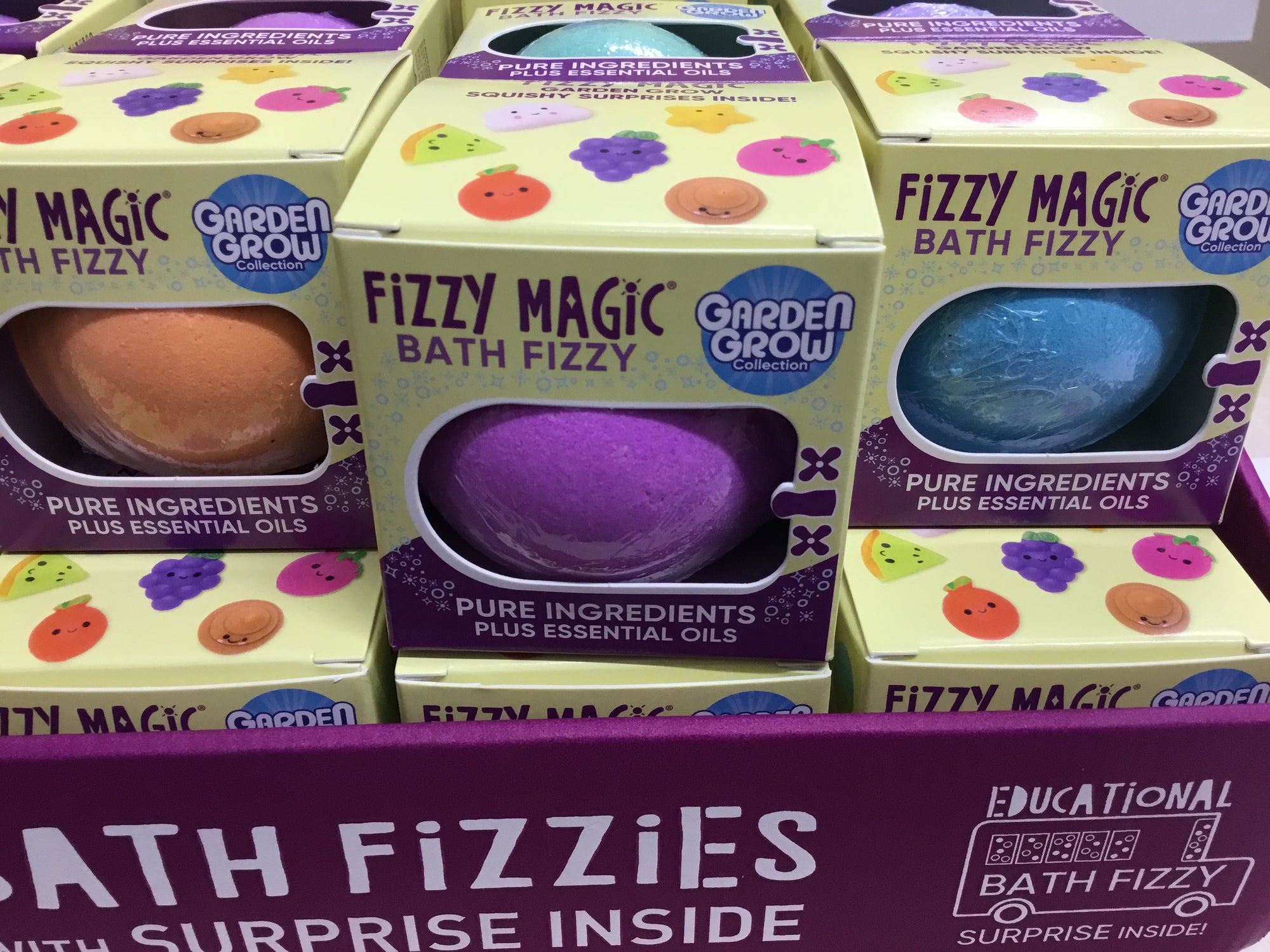 Fizzy Magic Garden Grow Surprise Bath Bomb