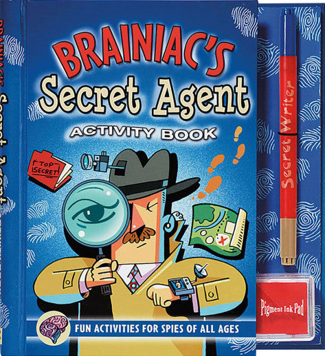 Brainiac’s Secret Agent Activity Book