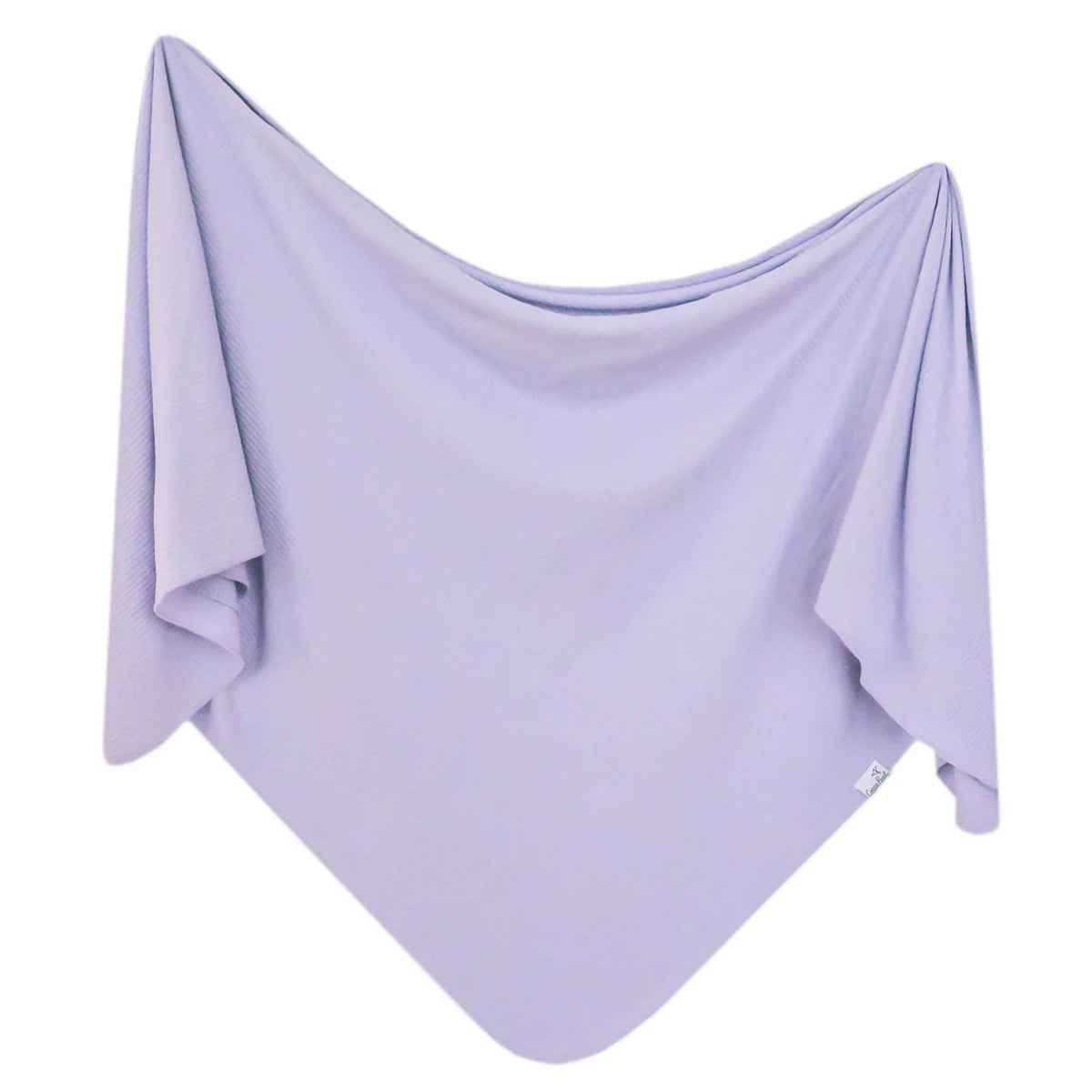 Copper Pearl Knit Swaddle Blanket - Periwinkle