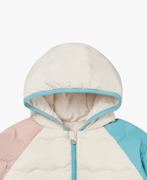 Petite Revery Down Hooded Jacket - Cloud