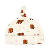 L’ovedbaby x Brown Bear Organic Banded Top Knot Hat