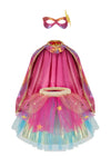 Super-Duper Tutu/Cape/Mask - Pink/Gold