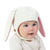 Jan & Jul Fleece Animal Hat - Cream Bunny